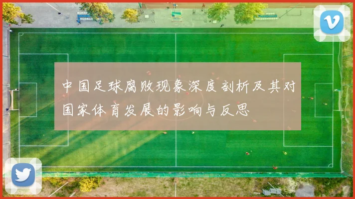 中国足球腐败现象深度剖析及其对国家体育发展的影响与反思